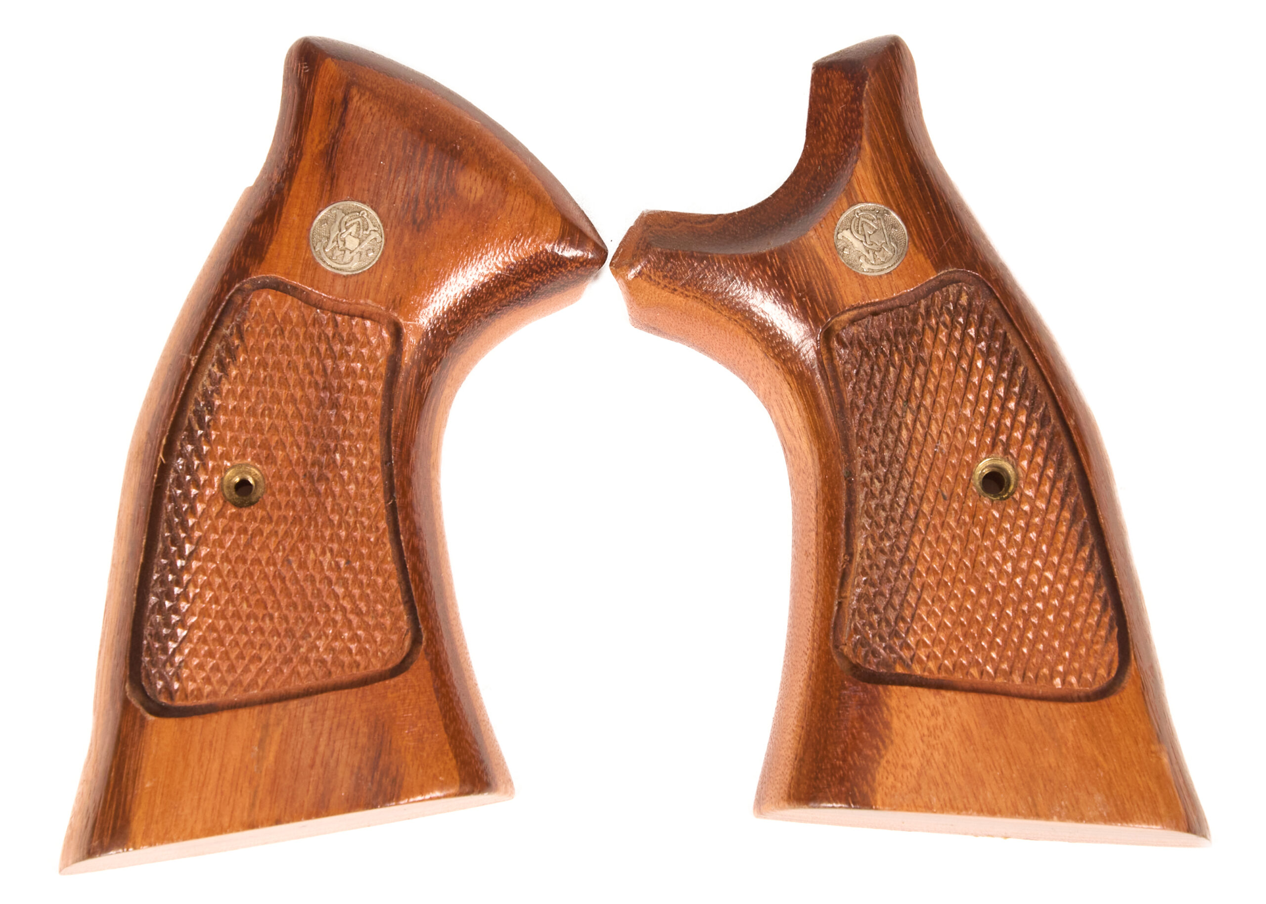 Smith & Wesson N-Frame Square Butt Goncalo Alves Target Stocks - Washerless Pattern