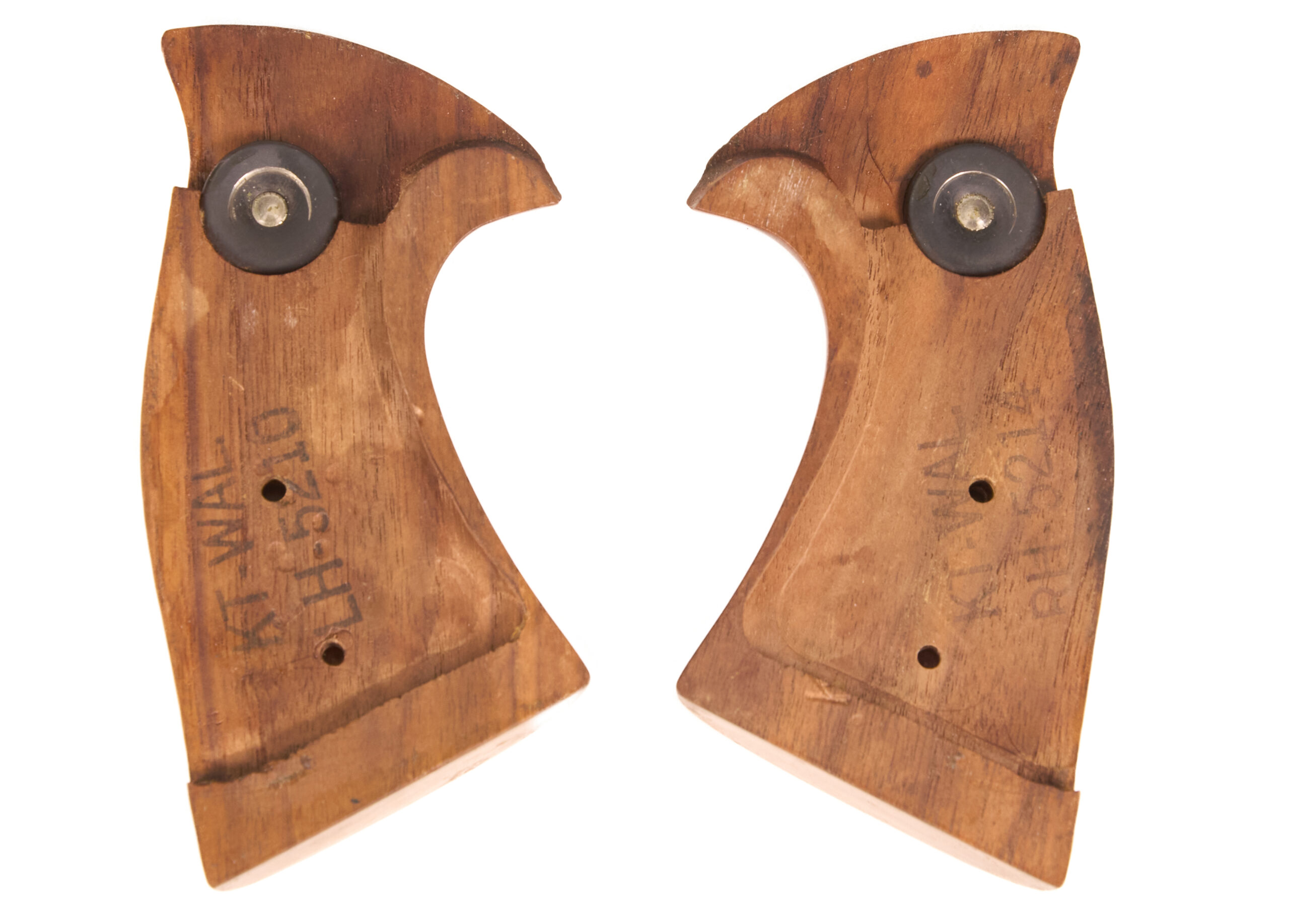 Smith & Wesson K-Frame Square Butt Walnut Target Stocks - Early 1970s - Image 2
