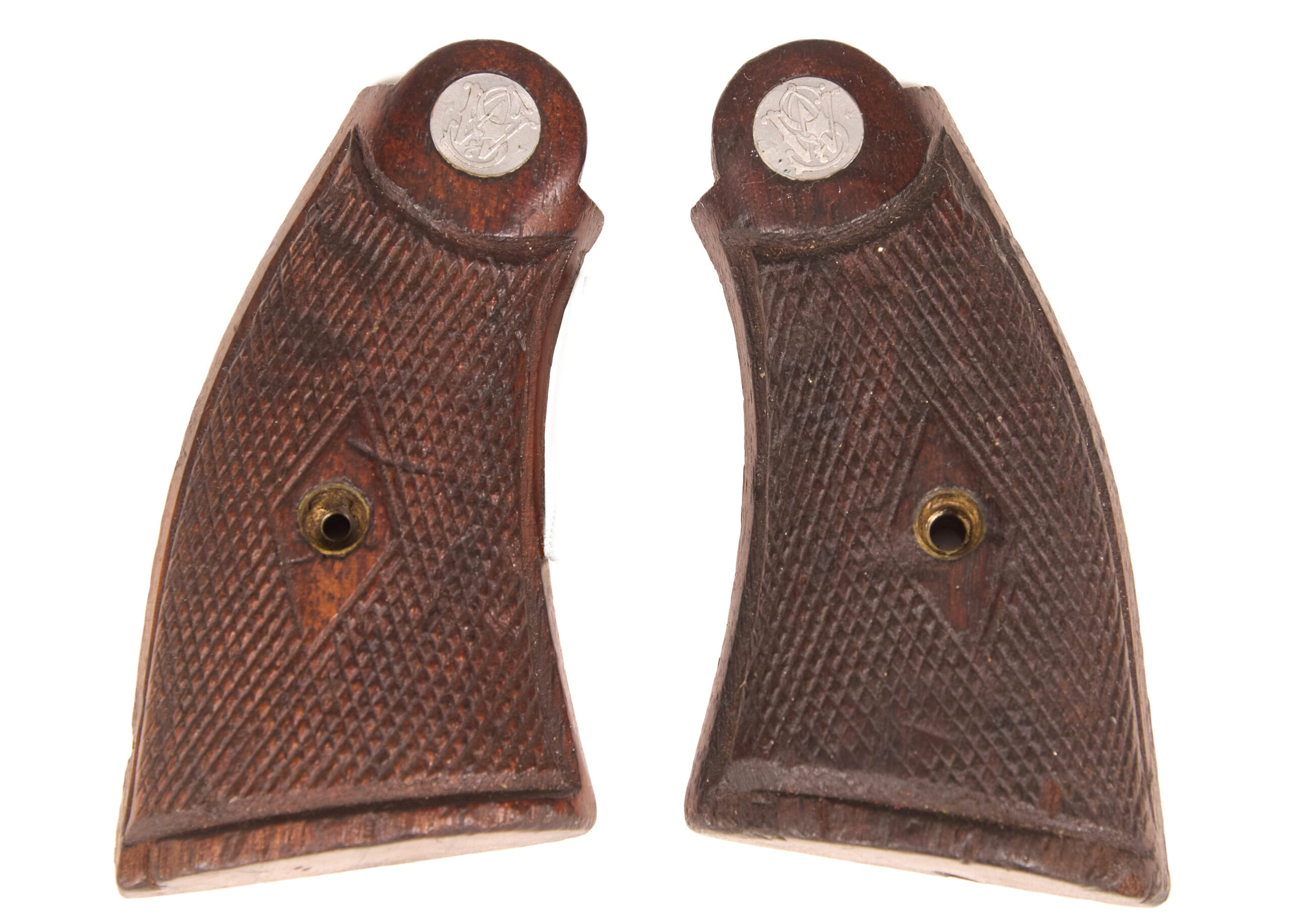 Smith & Wesson K-Frame square butt diamond service stocks