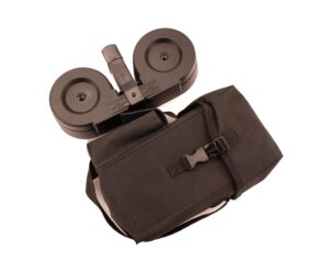 RWB AR-15 Drum 100 round 5.56 223 magazine with pouch